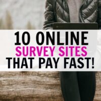 The BEST paid online surveys that you should check out to make extra cash this month. Survey sites are an amazing way to earn extra money in your PJs. These top 10 survey sites to make money from home today| online surveys that pay| paid online surveys| online survey sites| online survey canada| extra money| side hustles| online surveys for money