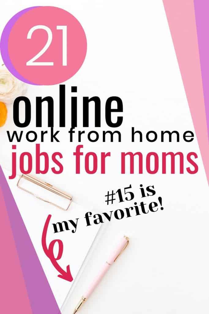 work from home websites for moms