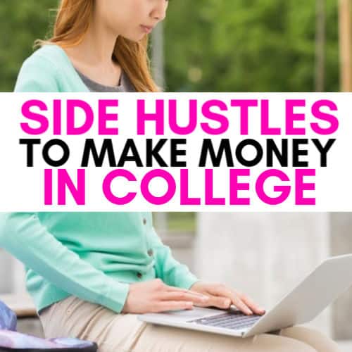 side hustles for college students