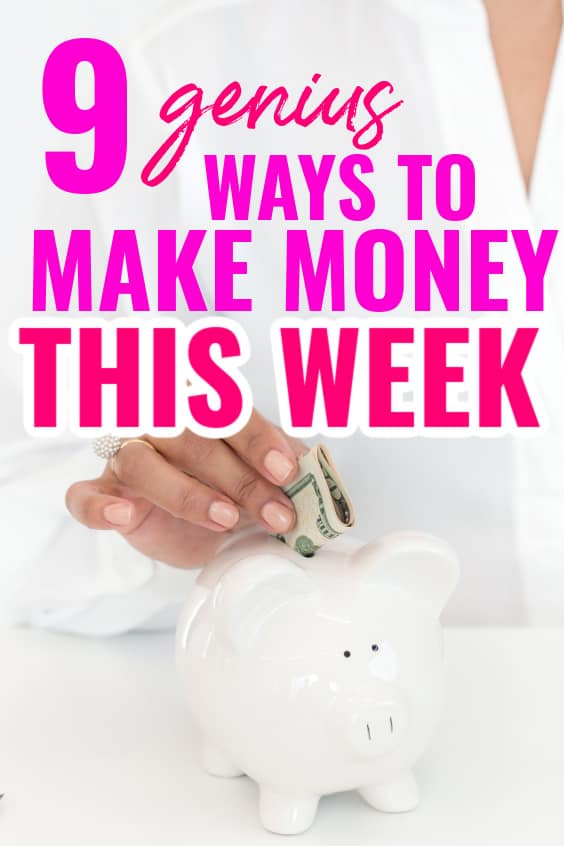 9 Ways To Make Money This Week - This Work From Home Life