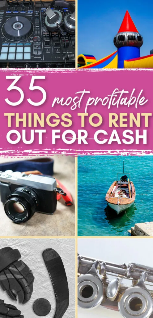 most profitable things to rent out for profit