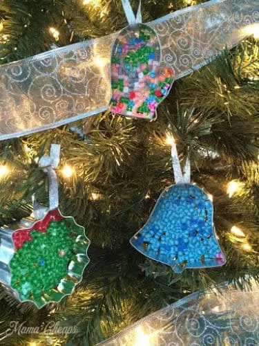 DIY Perler Bead ornaments