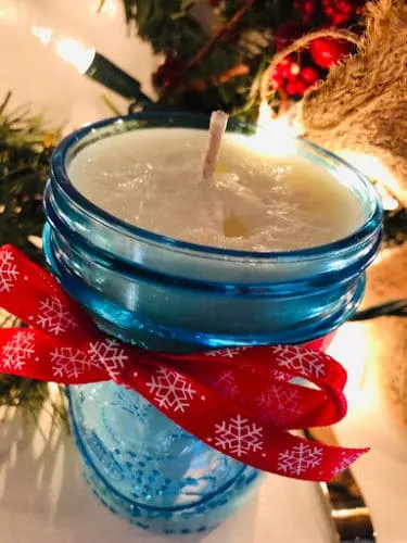 Christmas cookie candles -last minute DIY Christmas gifts