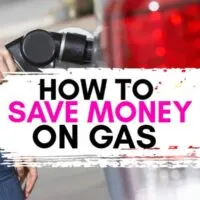 Save money on gas while driving