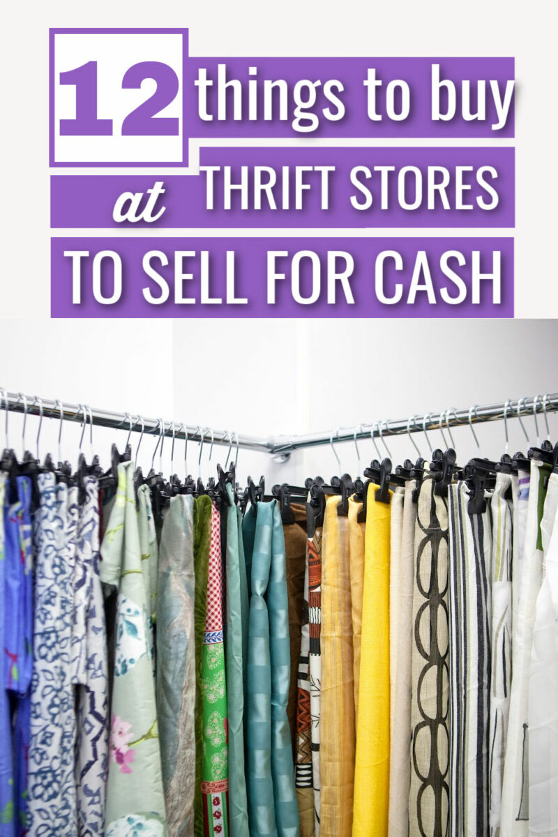 12 Valuable Things To Look For At Thrift Stores To Make Money