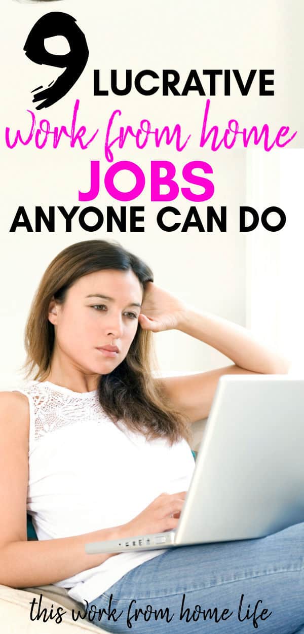  Work From Home Jobs