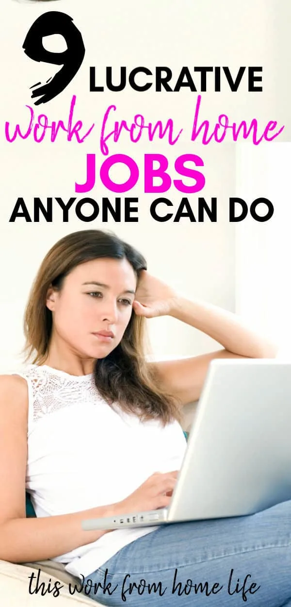  Work From Home Jobs