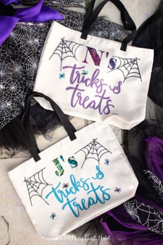 Halloween trick or treat bags