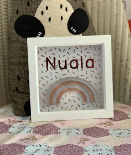 wall art with Cricut