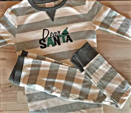 Cricut Christmas pjs