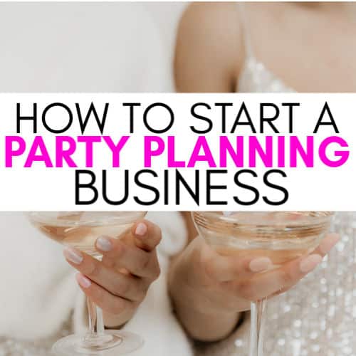 how to start up a party planner business