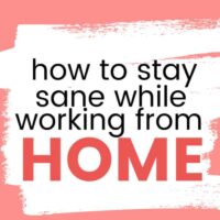 tips for working from home