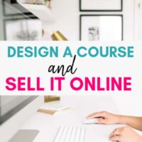 Design and sell a course online