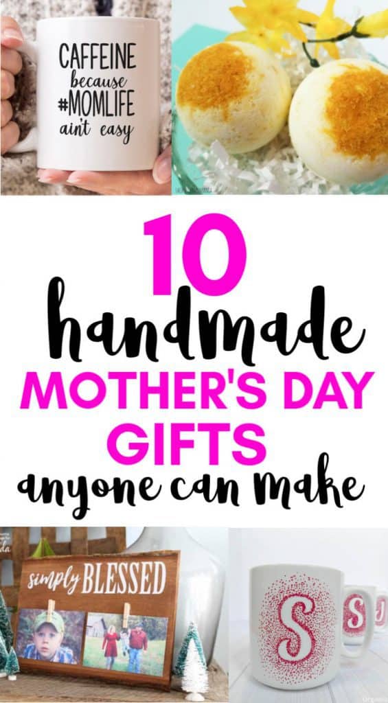 10 Last Minute DIY Mother's Day Gifts