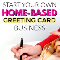 HOME BASED GREETING CARD BUSINESS