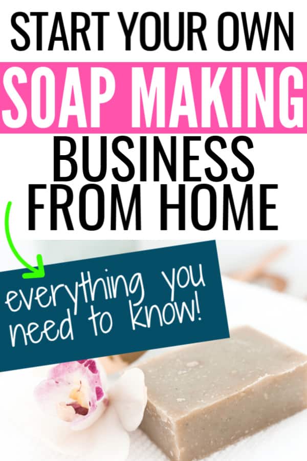 soap making business from home