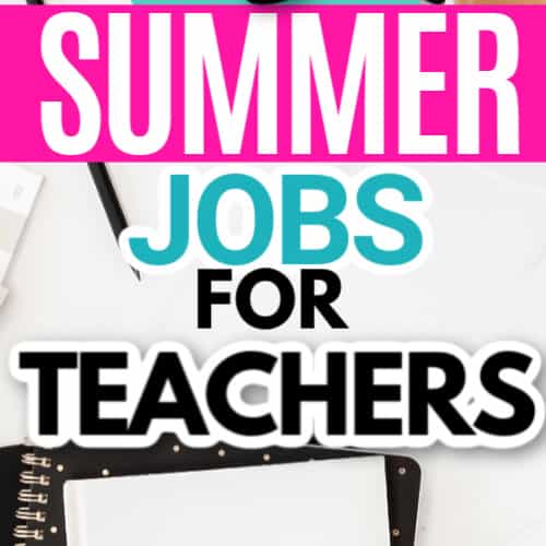 summer jobs for teachers
