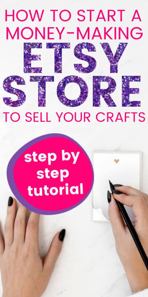 How to start an Etsy store