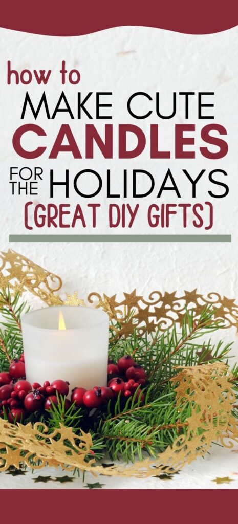 how to make and sell DIY candles