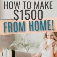 How to make $1500 from home