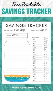 savings tracker