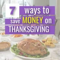 how to save money on Thanksgiving dinner