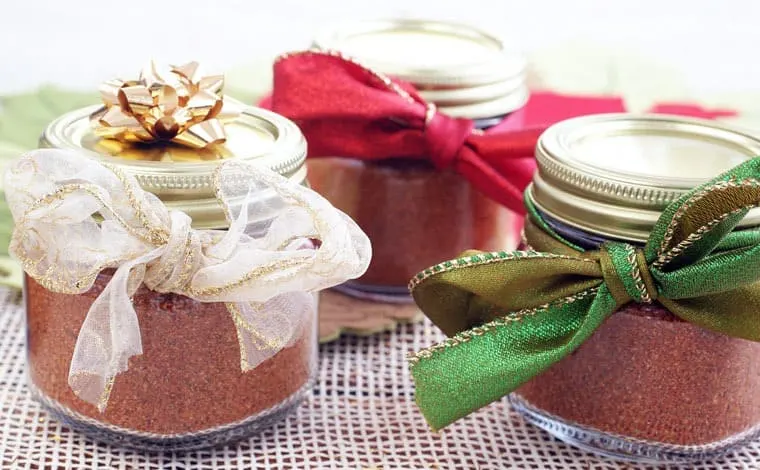 taco seasoning mason jar gift