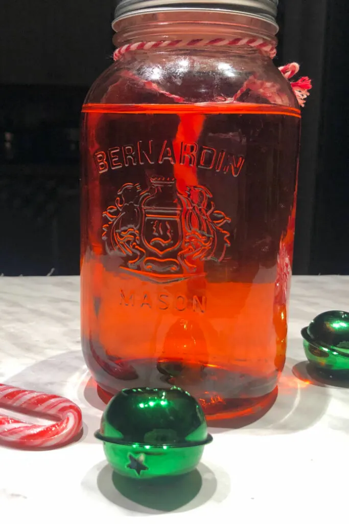 candy cane infused vodka