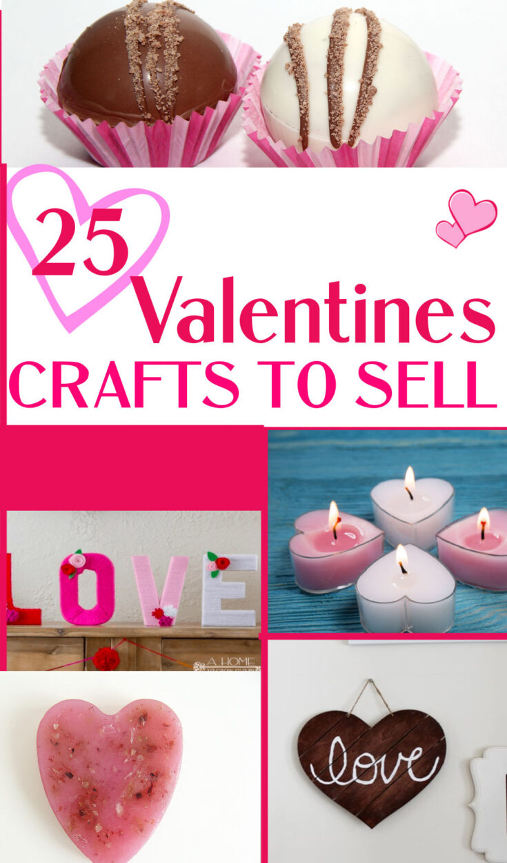 Valentine's day crafts to make and sell