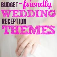 budget friendly wedding themes