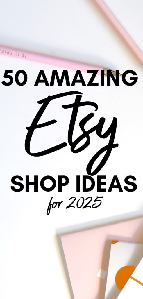 Etsy shop ideas