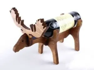 deer wine holder CNC template