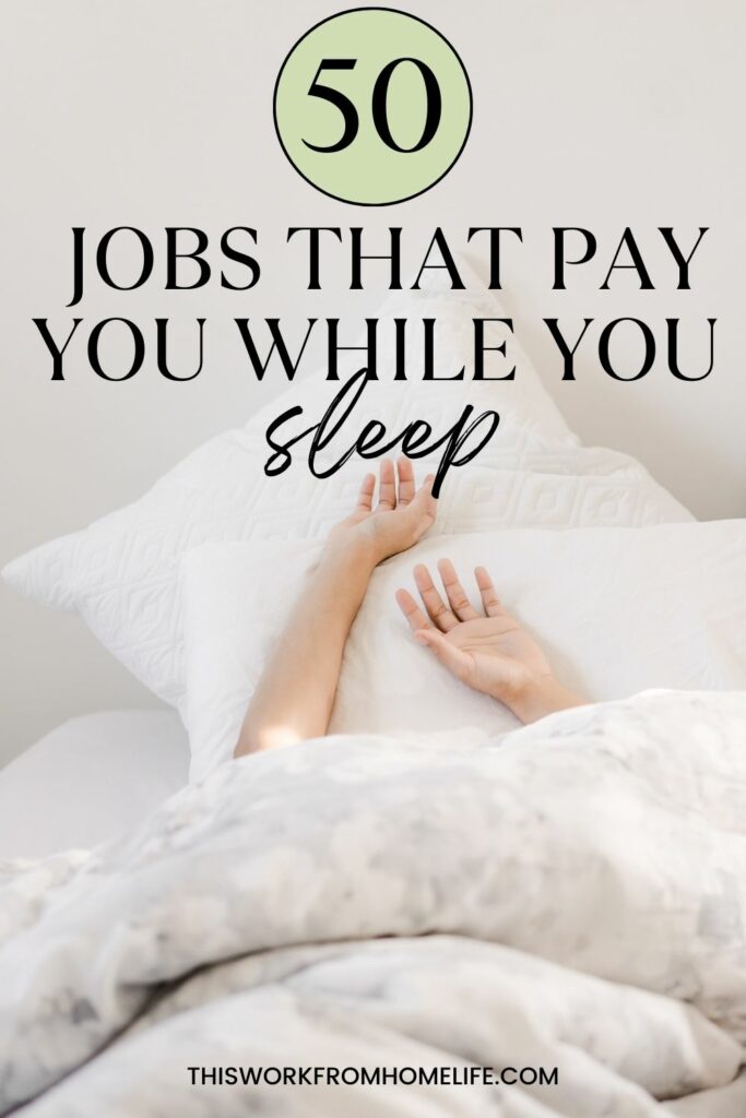 make money while you sleep