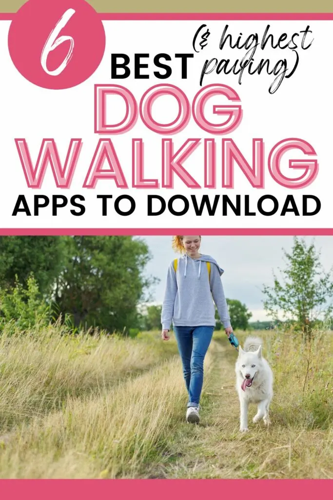 The best dog walking apps