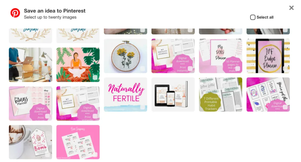 how do I pin from Etsy to Pinterest?