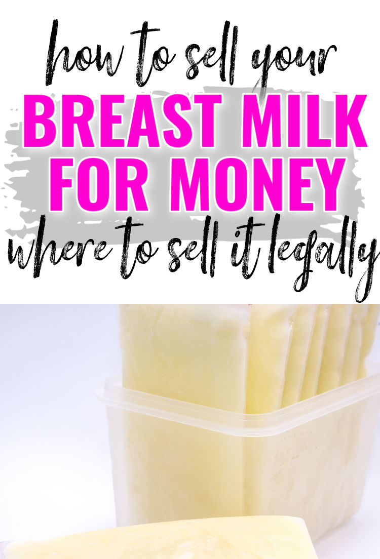 How to sell your breast milk for money