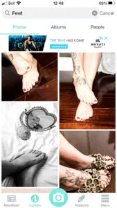 how to sell feet pics on Foap