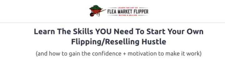 Flea market flipping