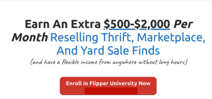 Flipper University- how to make money thrifting