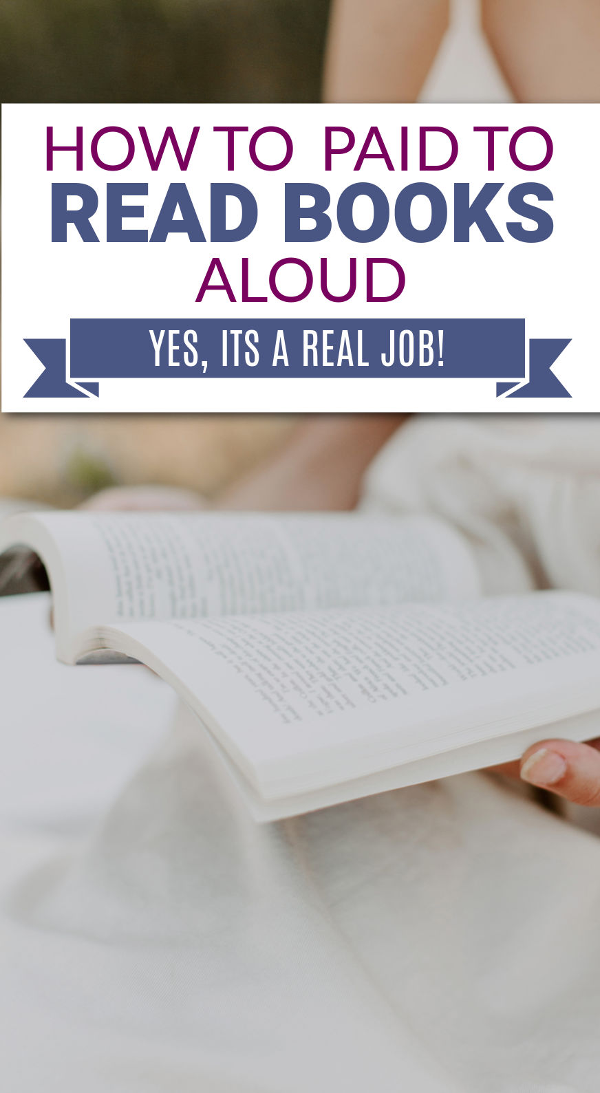 Get Paid To Read Books Aloud {33 Top Sites in 2022}