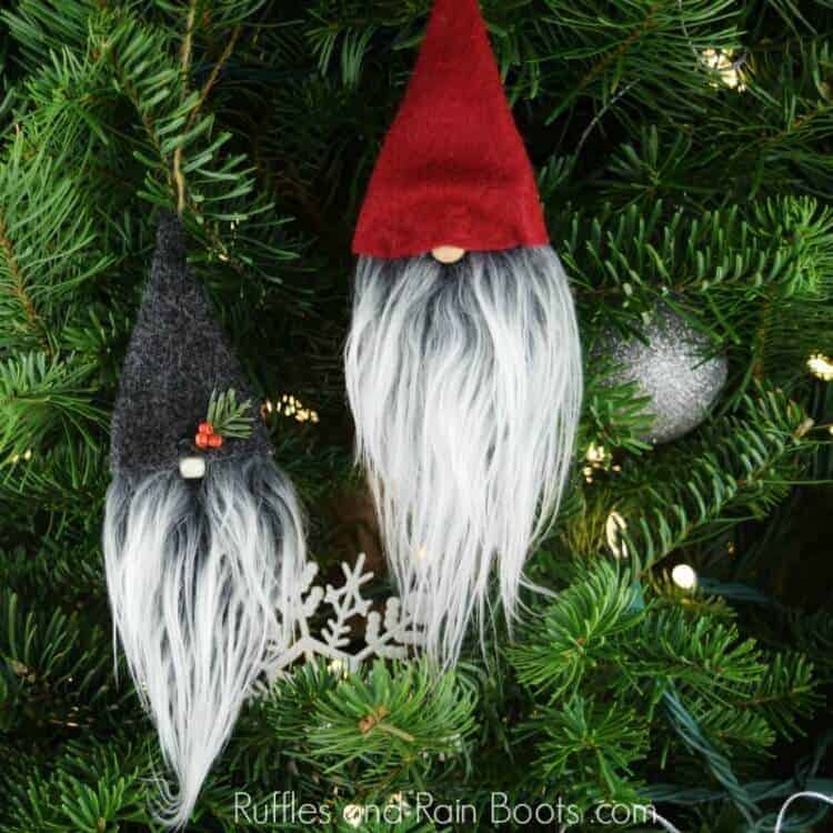 Christmas gnome ornaments to make and sell