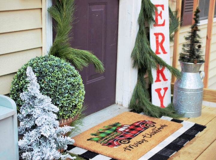 farmhouse merry sign for porch