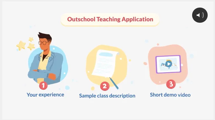 teach with outschool application process