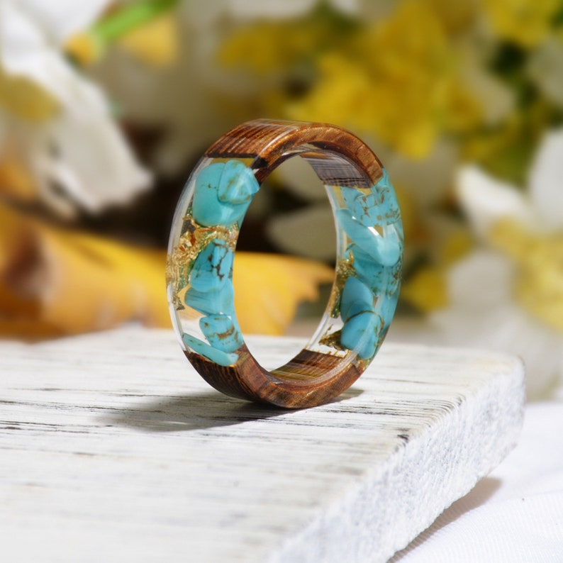rings made out of resin