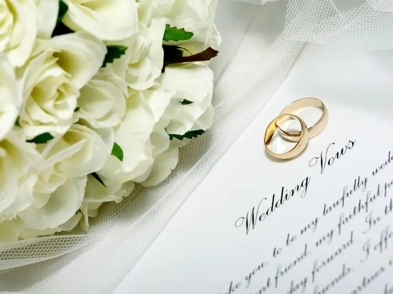 get paid for handwriting wedding vows