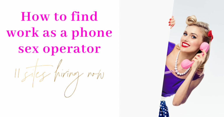 How To Work As A Phone Sex Operator From Home Top 10 Sites 4741