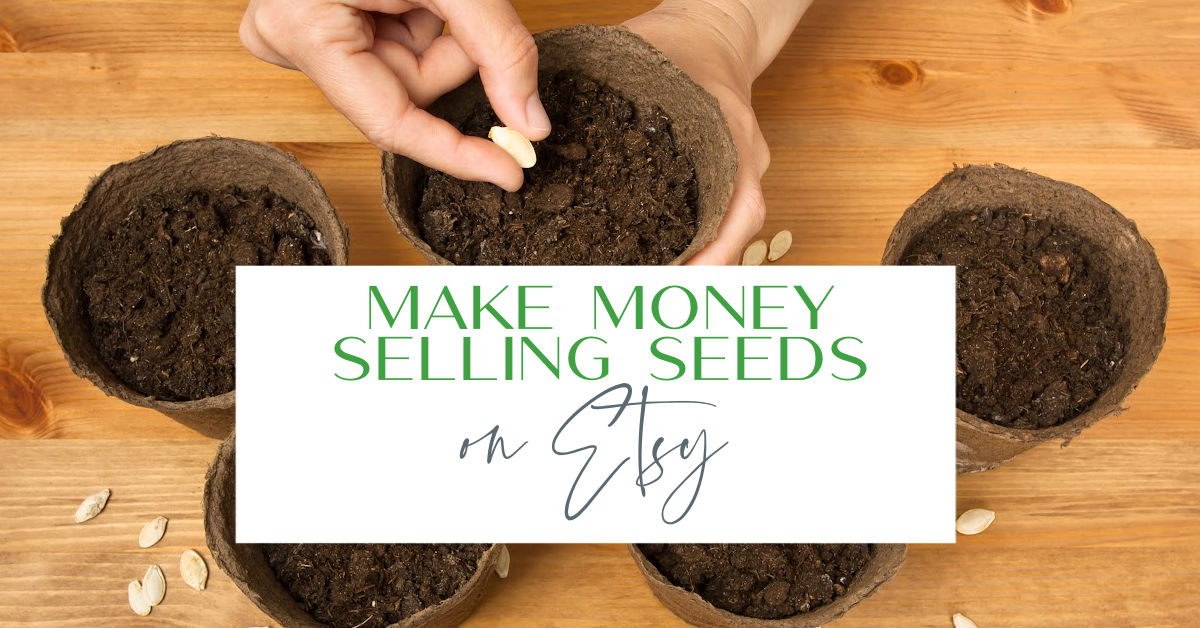 how to make money selling seeds online
