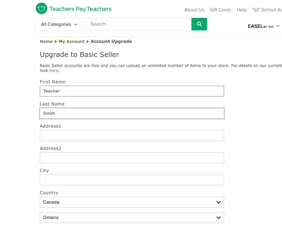 how to sell on Teachers Pay Teachers