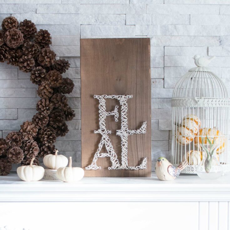 Image for Easy DIY Fall String Art