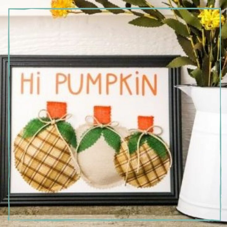 Image for Pumpkin Fall Sign